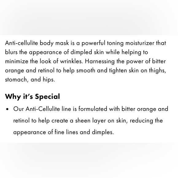 $21❤️🔥 LAST 1! TRULY Anti-Cellulite Hydrating Body Mask 🦵🏼 NEW & SEALED - Picture 4 of 5